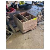 ANTIQUE GRAPE-NUTS WOOD BOX