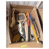 VINTAGE BASEBALL BATS, SKATES, AND MORE SPORTS EQ