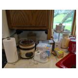 SMALL KITCHEN APPLIANCES, CROCK POT,CHOPPER, MORE