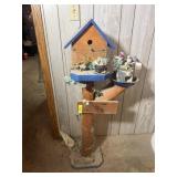 OUTDOOR BIRDHOUSE DECORATION