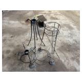 OUTDOOR PLANT STANDS