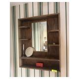 HALLWAY SHELF MIRROR DISPLAY