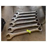 6 LARGE WRENCHES