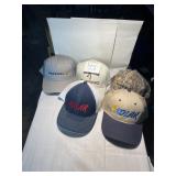 Five hats