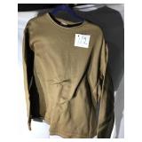Dark Tan fleece shirt size 2 XL