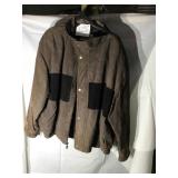 Brown and black jacket Ashcreek trading brand
