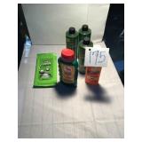 Three bottles of promos control freak laundry