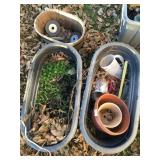 Three planters