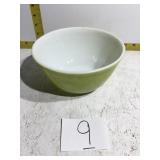Lightgreen Pyrex bowl