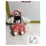 clown with the porcelain face