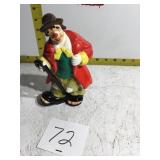Clown ceramic wall figurine maybe Japan