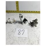 Three small dogs