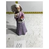 Miss Violet home interior feels woman figurine