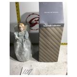 Snow angel tree topper doll from Avon with box