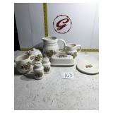 Mcoy set.  Pitcher, cream pitcher and sugar bowl.