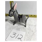 Porcelain donkey
