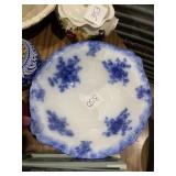 Blue and white wash basin bowl