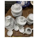 Romance diamond China10 plates 8 medium plates