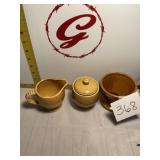 Cream and sugar miscellaneous pieces All marked