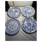 For blue and white plates