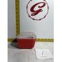 Pyrex frigater dish red