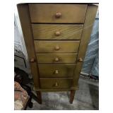 Jewelry box cabinet