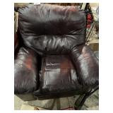 Leather type recliner