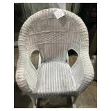 Wicker rocking chair