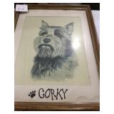 Dog wall art