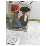 Two original Schneider Tracten dolls from black