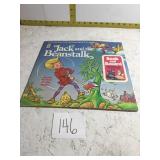 Jack in the beanstalk book and records  set