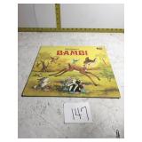 Disney songs from Bambi record album