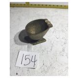 Brass ash tray made in Isreal