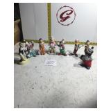 Clown figurines