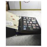 Folder of old stamps
