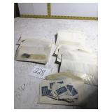 19 envelopes of stamps from the 50s