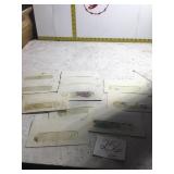 Cancel stamps various amounts