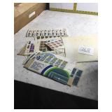 Stamps from 1975 1976 various amounts