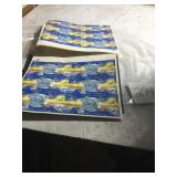 Four sheets of $.18 stamps