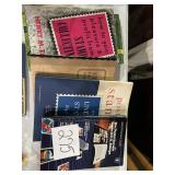 Stamp collecting books