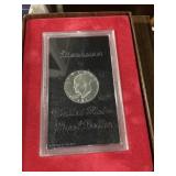 uncirculated 40% silver Eisenhower dollar coins