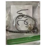 Necklace and earrings