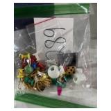 Earrings and pans