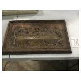 Wall art of the last supper