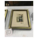 Two pieces of wall art by Martin Roberts from the