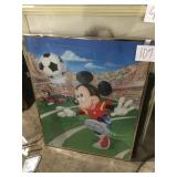 Mickey Mouse wall art