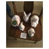 5 piece bunny piece