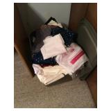 Tub of material