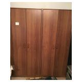 Three cabinets