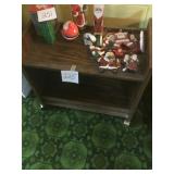TV stand items on top not included